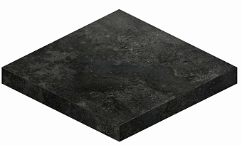 Плитка для ступеней Atlas Concord Италия Aix A0TQ Fumee Scalino Ang 37,5х37,5см 0,141кв.м. неполированная