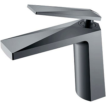 Смеситель для раковины Boheme Venturo 371-SGM антрацит глянец