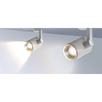 Трековый светильник Arte Lamp TRACCIA A2320PL-1WH 20Вт LED прозрачный для однофазного трека