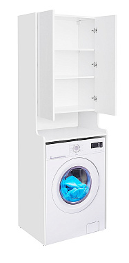 Пенал напольный Акватон Лондри 1A260503LH010 53х65,2х196см белый