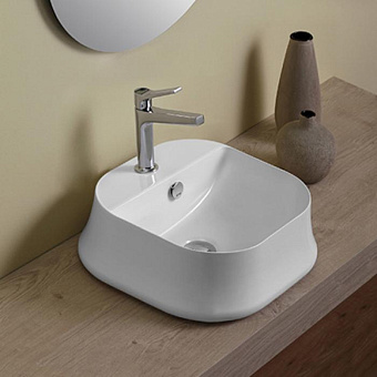 Раковина накладная SIMAS SHARP SH07bi*1 42х42см