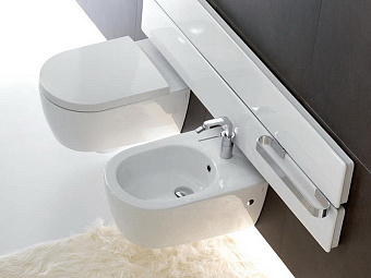 Унитаз подвесной Hatria FUSION A0Y1CC25 безободковый без сиденья