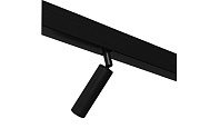 Магнитный трековый светильник CRYSTAL LUX SPACE CLT 0.33 003 6W BL 3000K 6Вт LED чёрный