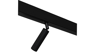 Магнитный трековый светильник CRYSTAL LUX SPACE CLT 0.33 003 6W BL 3000K 6Вт LED чёрный