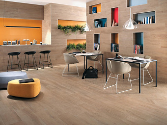 Неполированный керамогранит Atlas Concord Италия NID AANI Nid Cashmere 150х18,5см 1,11кв.м.