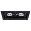 Светильник точечный встраиваемый Arte Lamp CANIS A6661PL-2BK 50Вт GU10