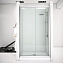 Душевая дверь AQUANET Alfa 168421 200х141,5см стекло прозрачное