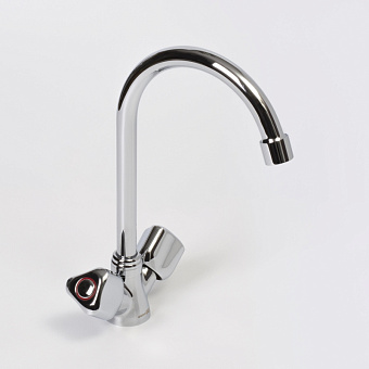 Смеситель для кухни WASSERKRAFT Amper 2907 поворотный излив хром