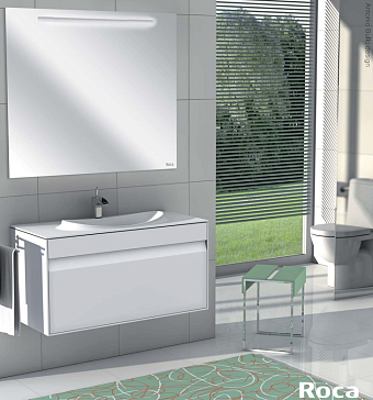 Тумба с раковиной ROCA Laks ZRU9302797 44,8х99,6х50,8см