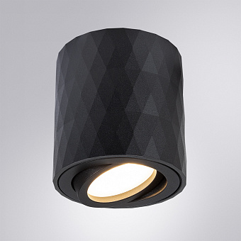 Светильник точечный накладной Arte Lamp FANG A5559PL-1BK 50Вт GU10