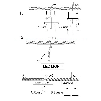 Светильник потолочный Maytoni Zon C067CL-L27W3K 27Вт LED