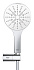 Душевой комплект GROHE Rainshower SmartActive 26580LS0 белый/хром