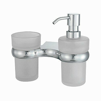 Набор аксессуаров для ванной WASSERKRAFT Berkel K-6800 K-6889 хром 2 предметов