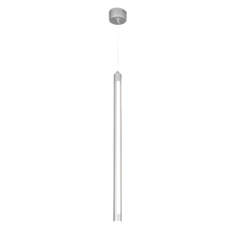 Светильник подвесной Eurosvet Strong 50189/1 LED серебро 17Вт LED