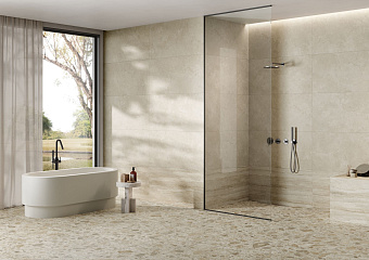 Матовый керамогранит VITRA CityStone K951848R0001VTEP Травертин Клауд 120х60см 1,44кв.м.