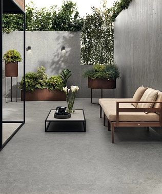 Матовый керамогранит Atlas Concord Италия Boost Stone A6QY Grey 120х120см 2,88кв.м.